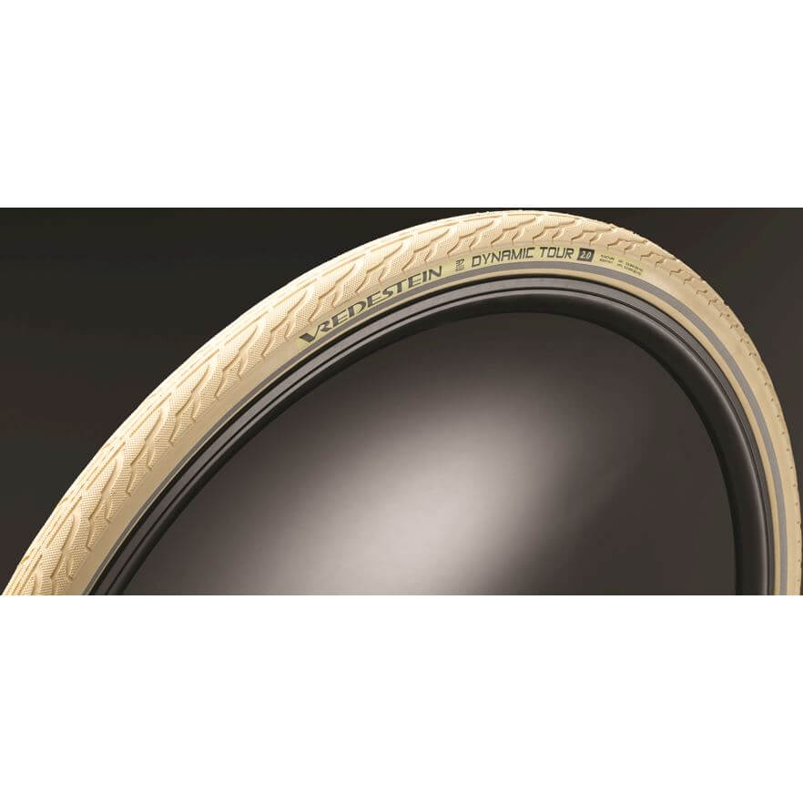 Vredestein buitenband Dynamic Tour 28 x 1 5/8 x 1 3/8 creme refl - Image 2