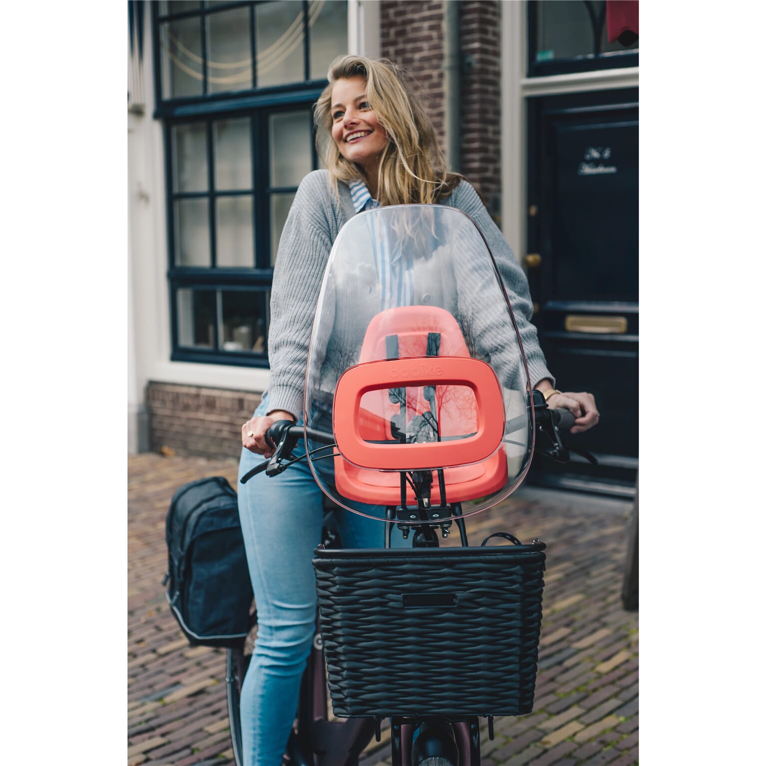 Bobike windscherm One+ fierce flamingo - Image 3