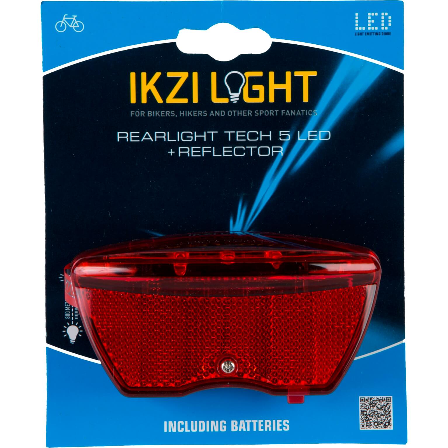 IKZI Light achterlicht 5 led batterij 80mm - Image 2