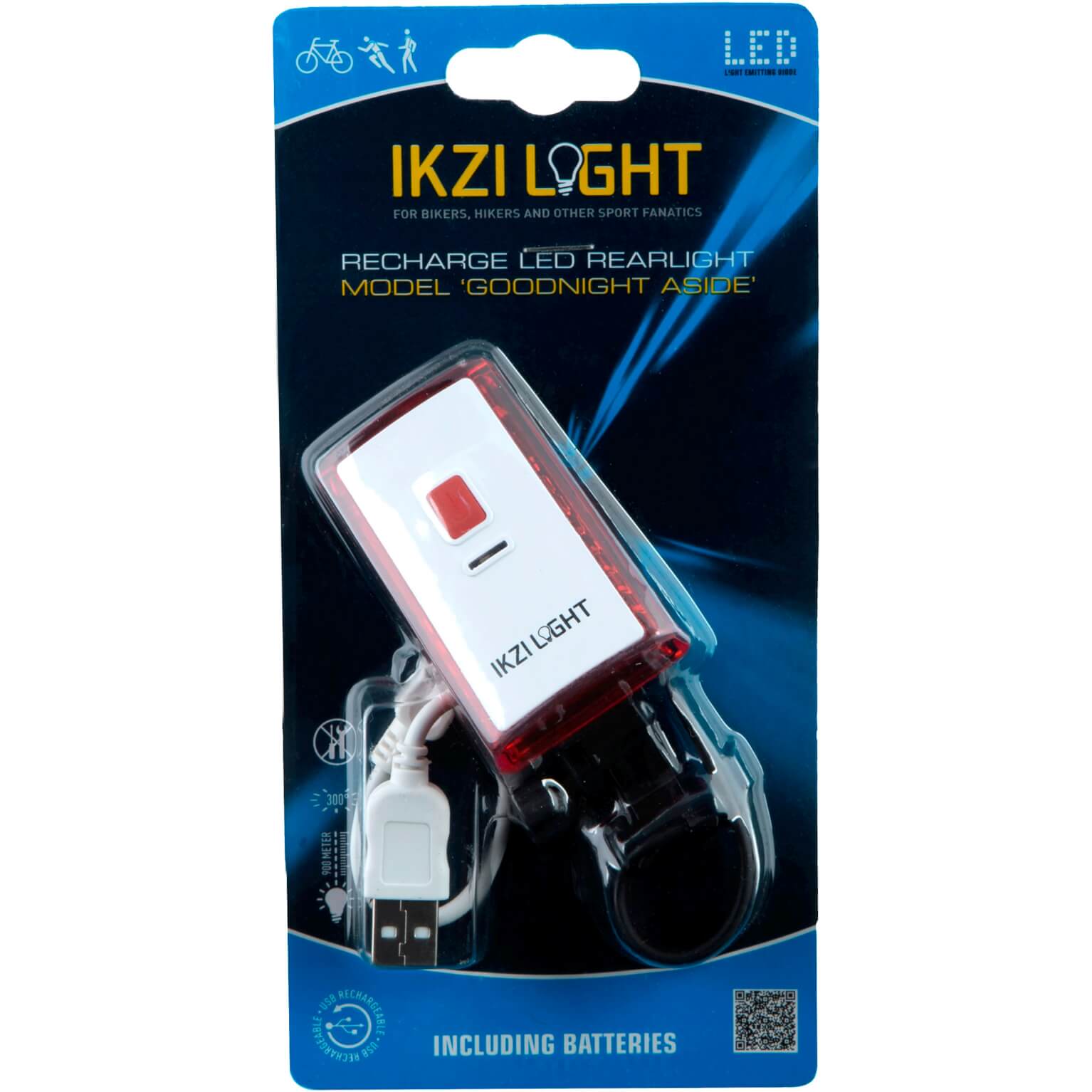 IKZI Light achterlicht Goodnight usb zadelpen - Image 2