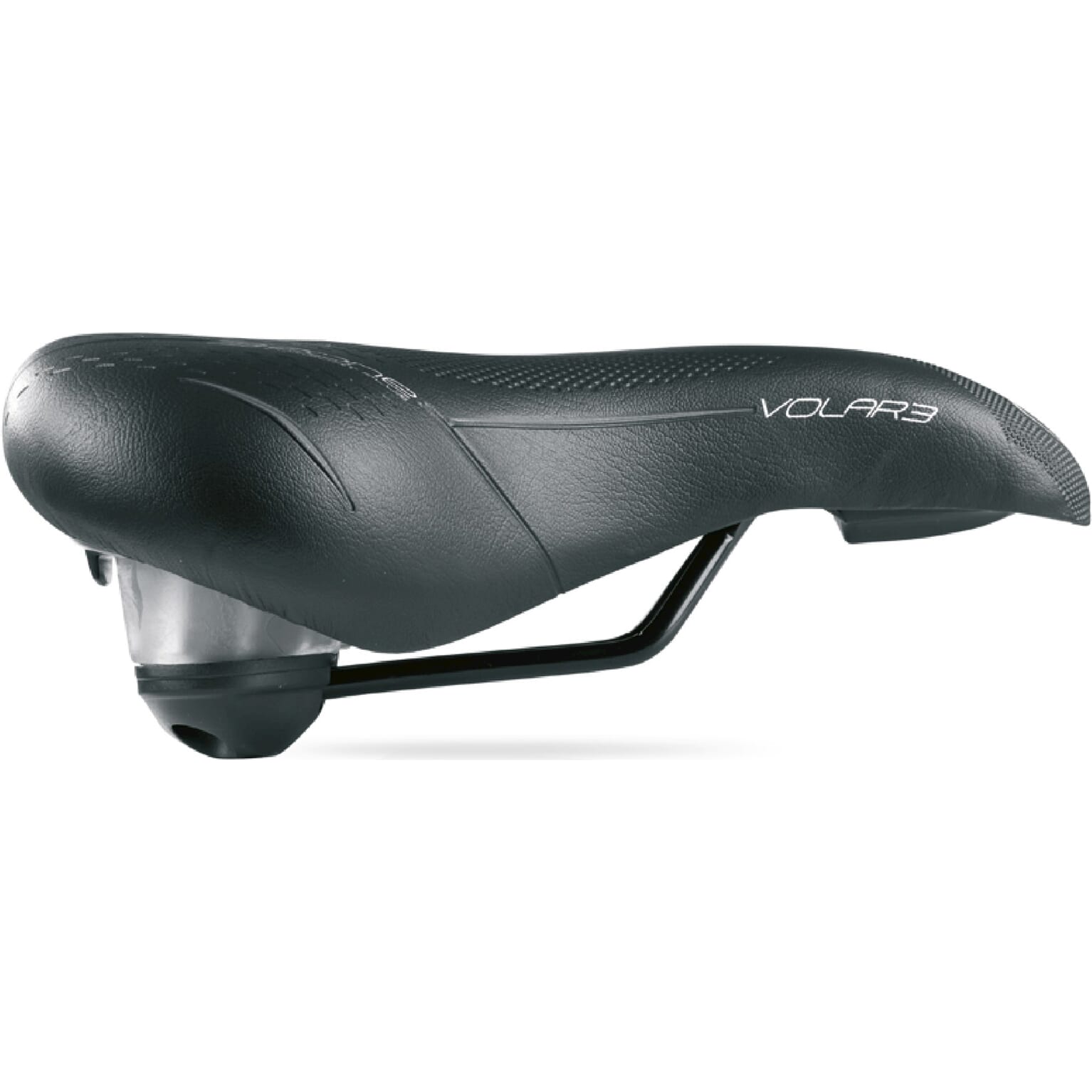 Selle Bassano zadel Volare 3zone ELM zwart - Image 3