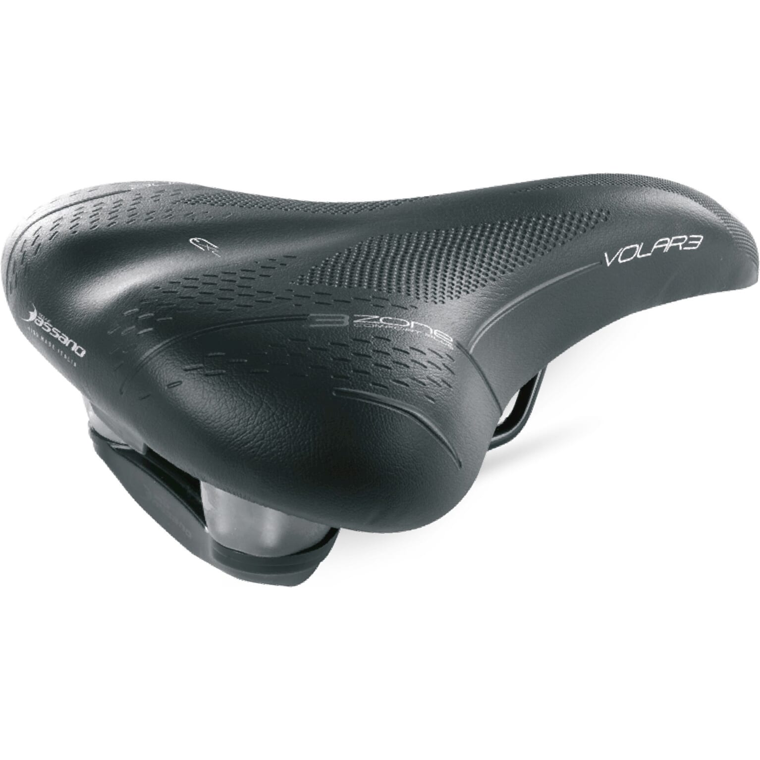 Selle Bassano zadel Volare 3zone ELM zwart - Image 4
