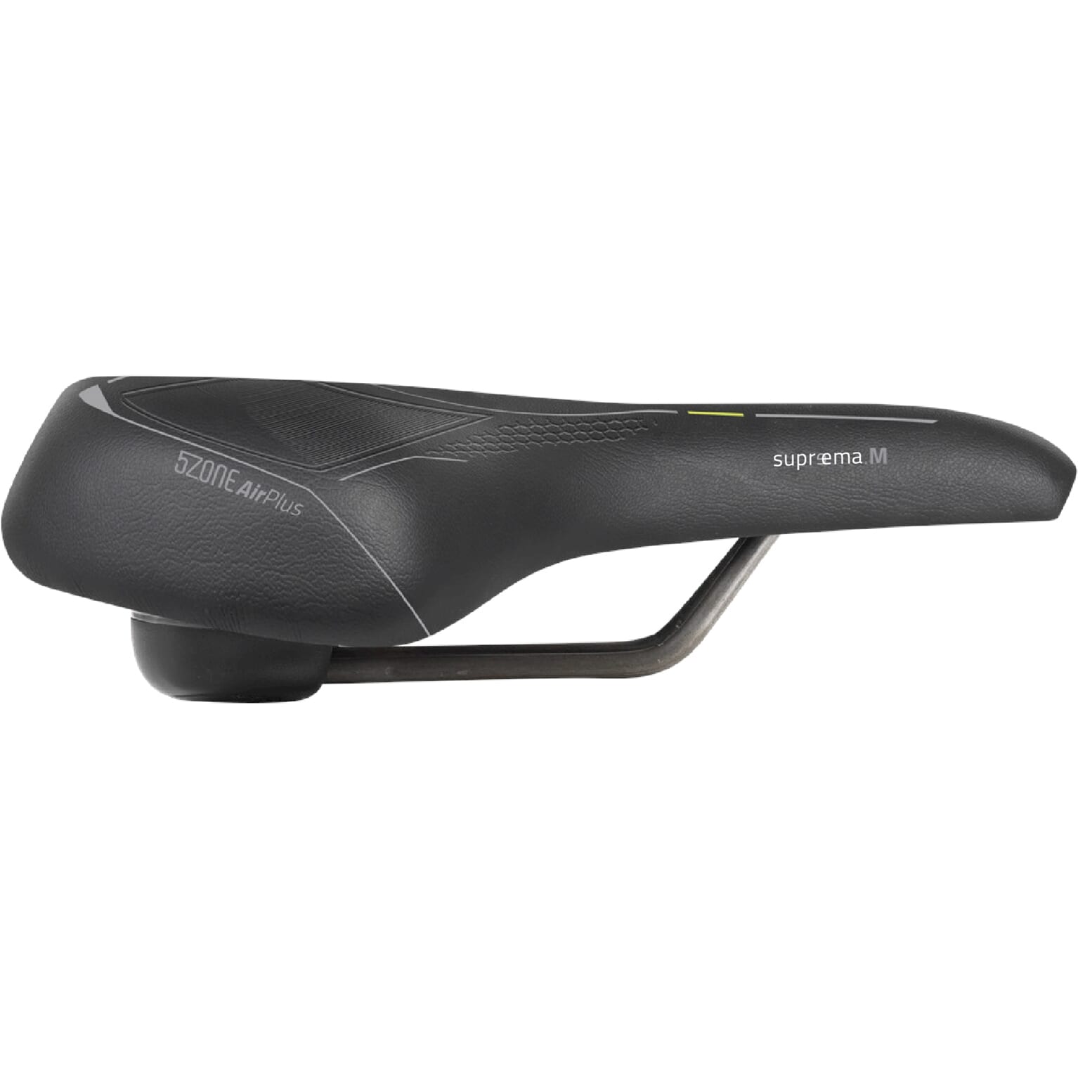 Selle Bassano zadel Suprema 5zone EL heren zwart - Image 2