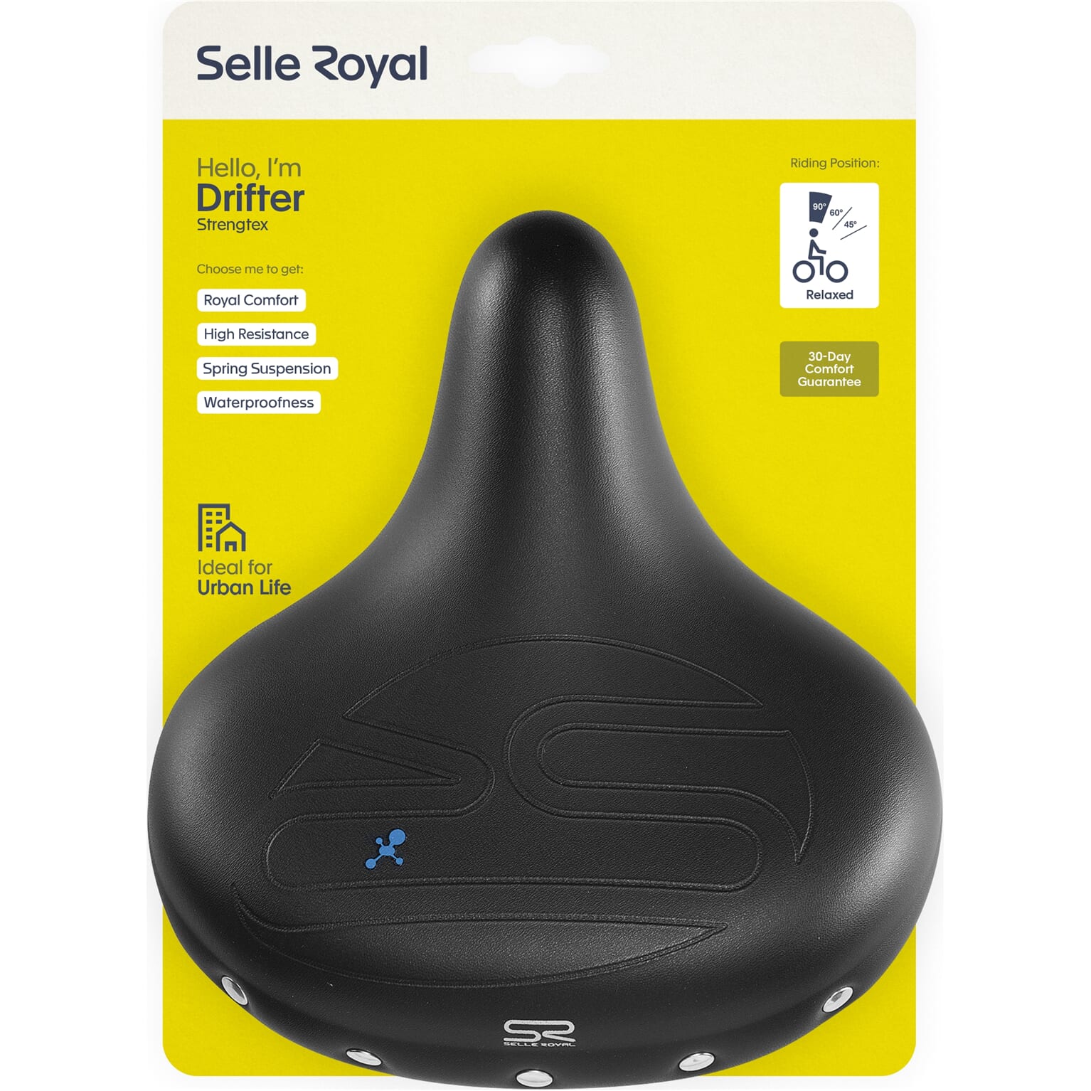 Selle Royal zadel Drifter Strengtex 5111 zwart - Image 4