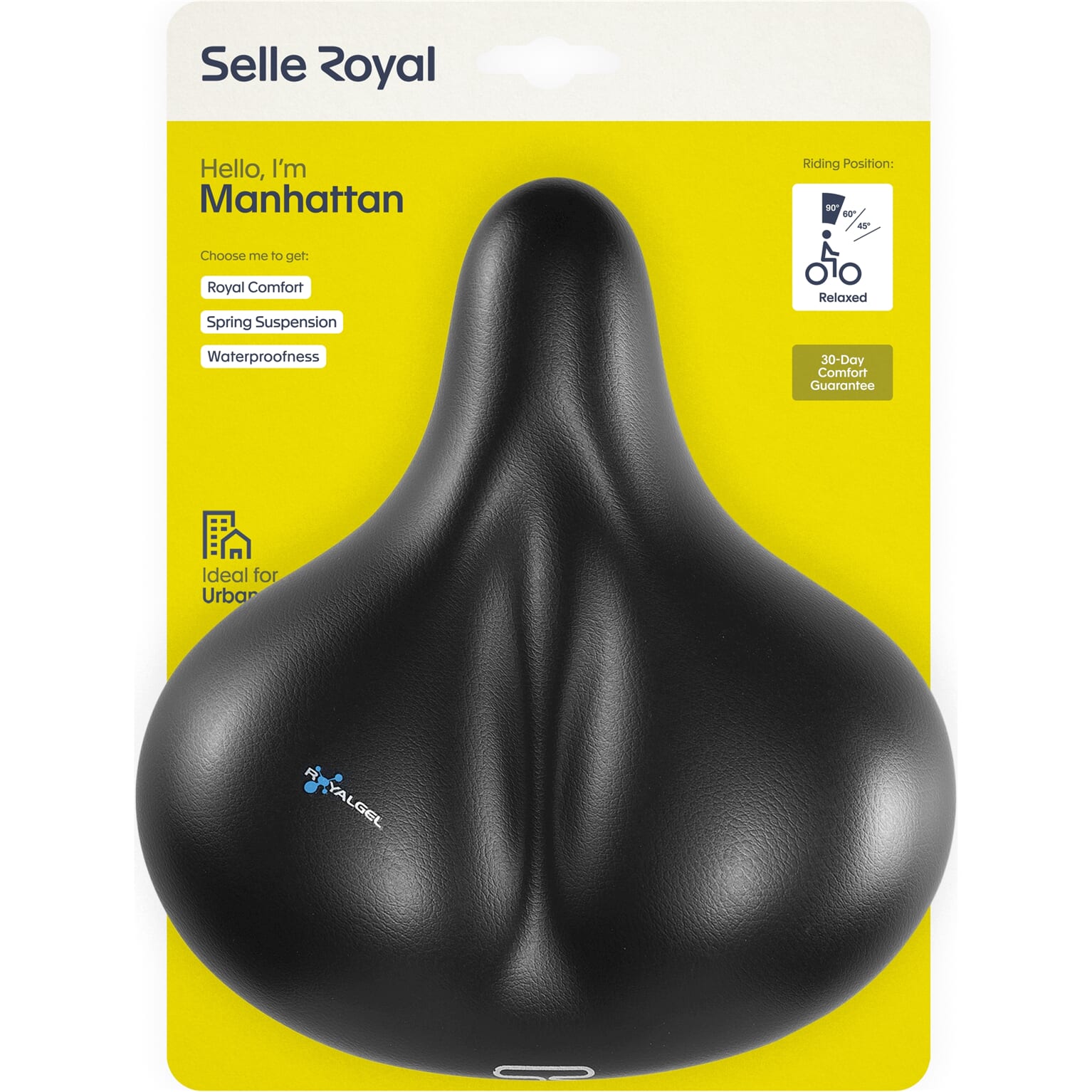Selle Royal zadel Manhatten 5112 zwart - Image 4