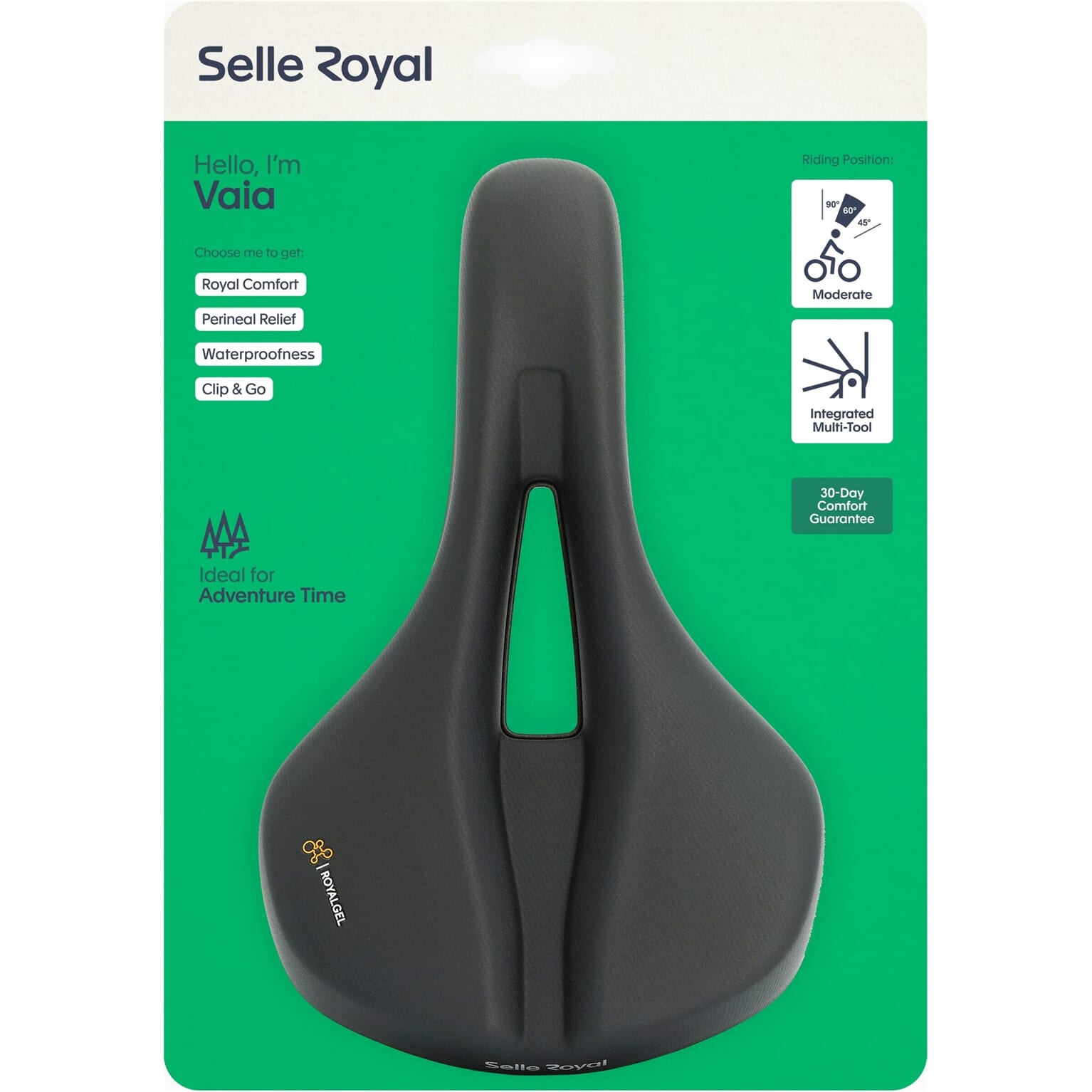 Selle Royal zadel Vaia Moderate zwart - Image 5