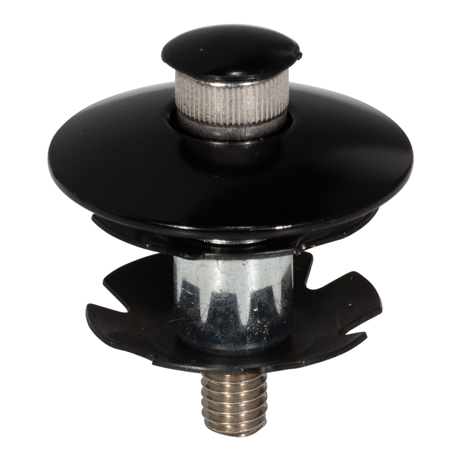 Elvedes stuurdop set bolvorm 1 1/8 inch metalen stuurpen