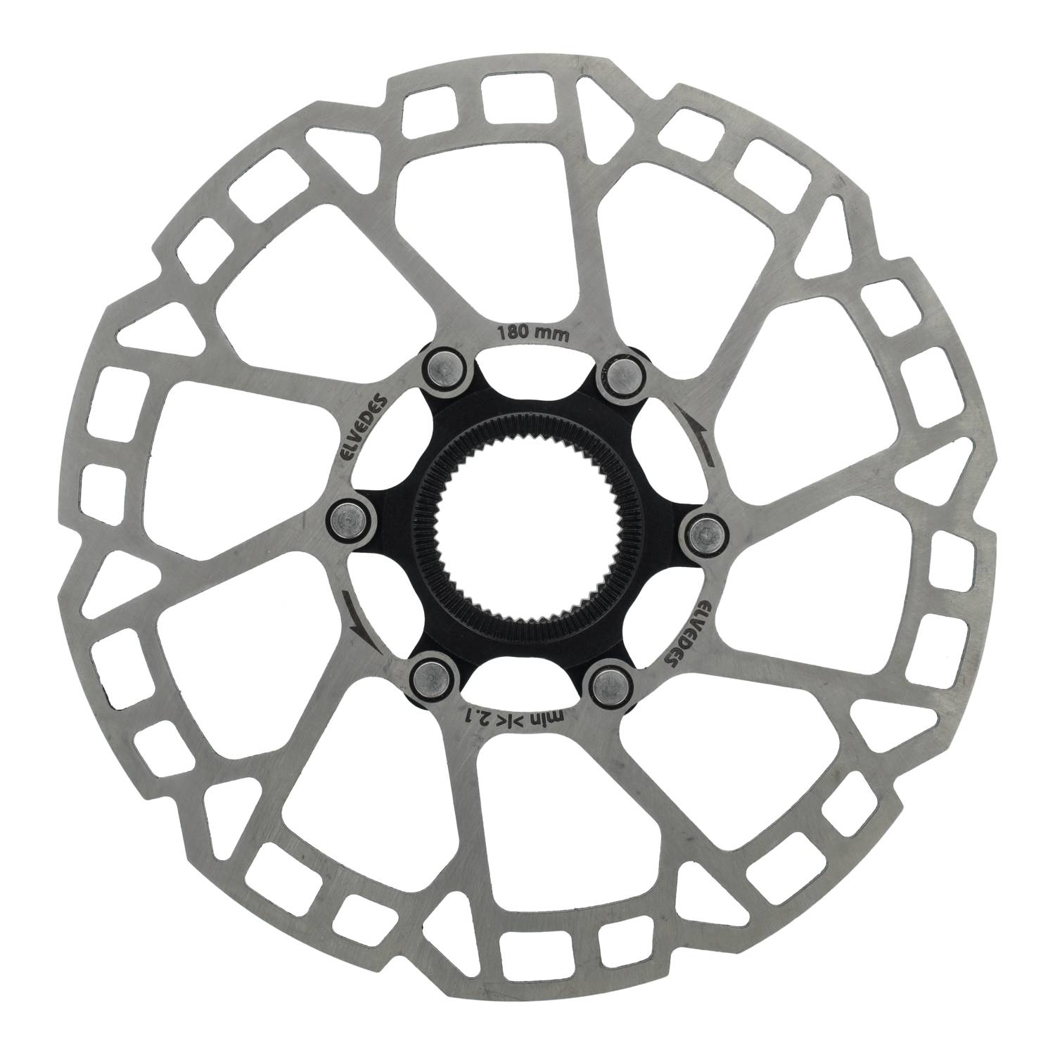 Elvedes remschijf centra-lock 180mm T=2,3mm