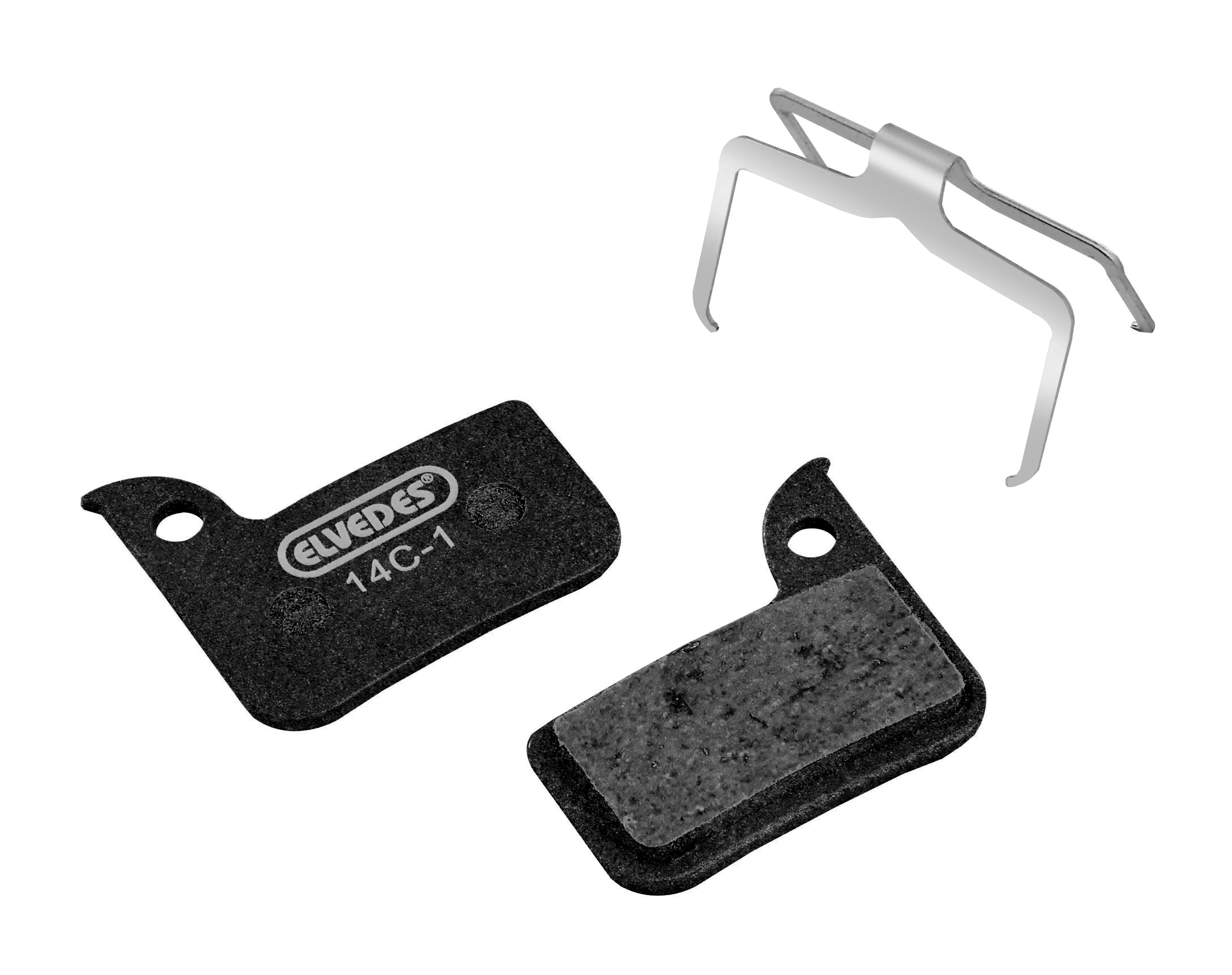 Elvedes schijfremblok Sram Red Road metallic carbon