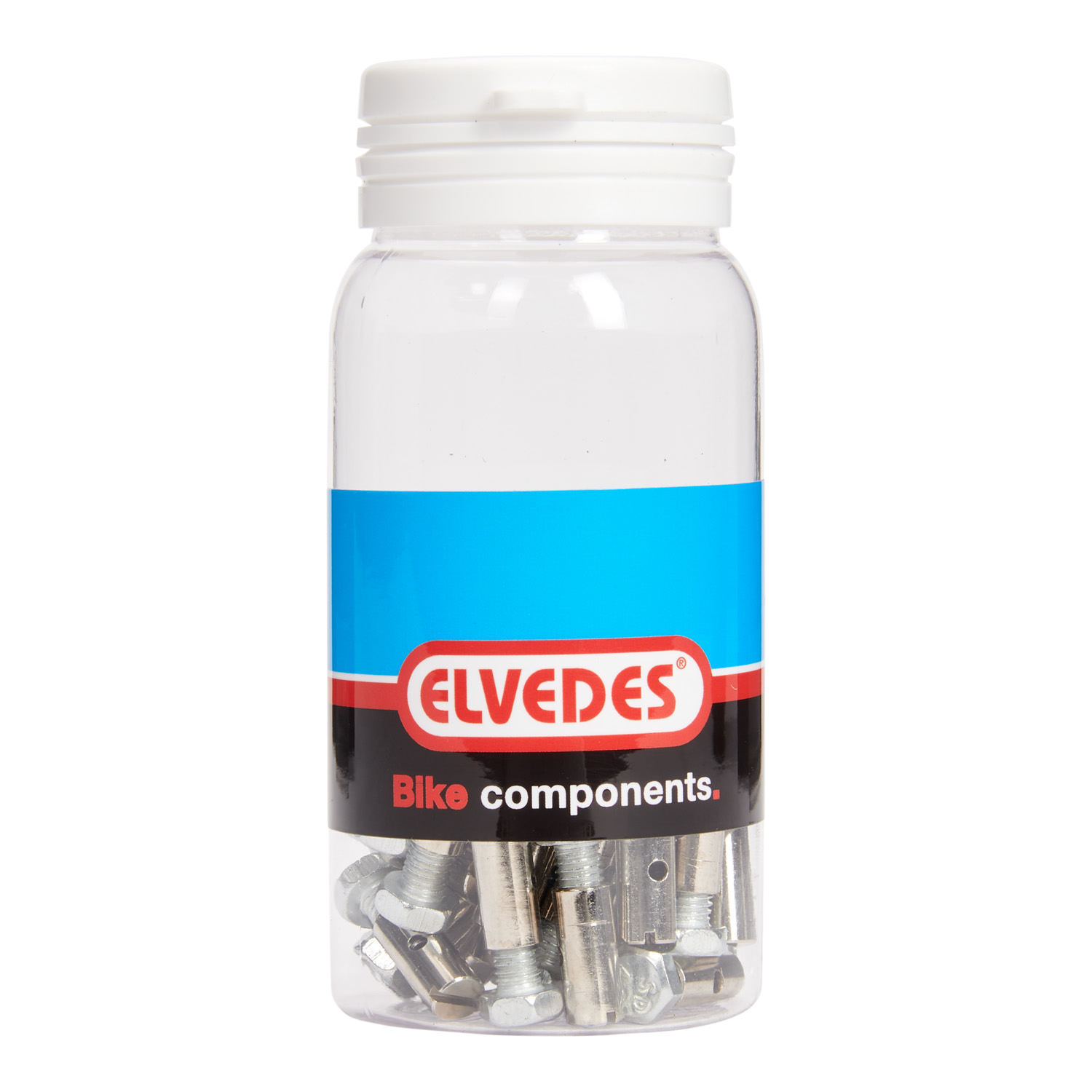 Elvedes schroefnippels 6×14mm messing (50)