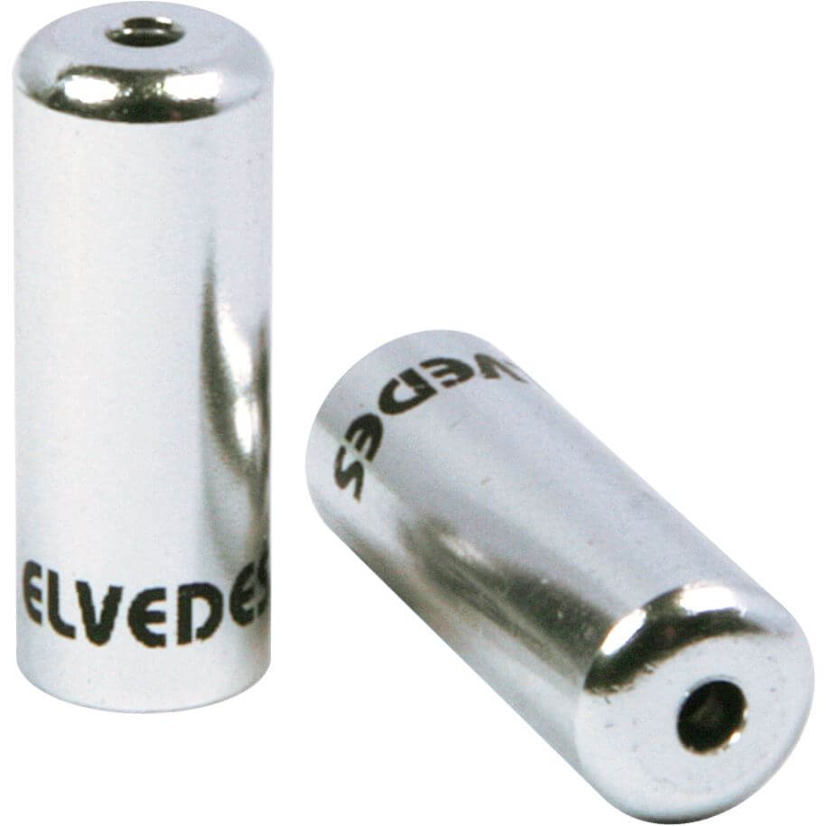 Elvedes gesealede ferrules 4,3mm zilver (50) - Image 2