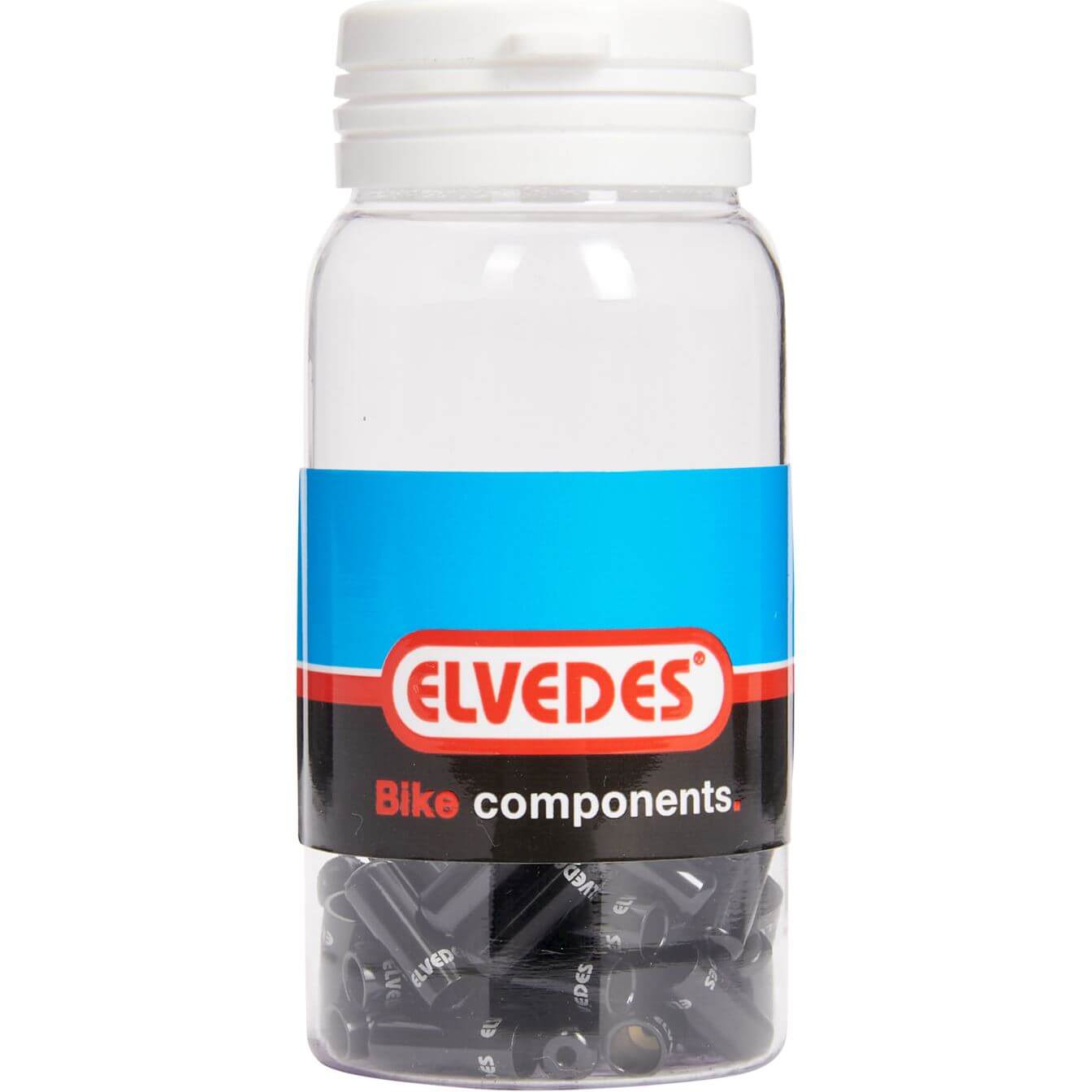 Elvedes gesealede ferrules 4,2mm zwart (50)