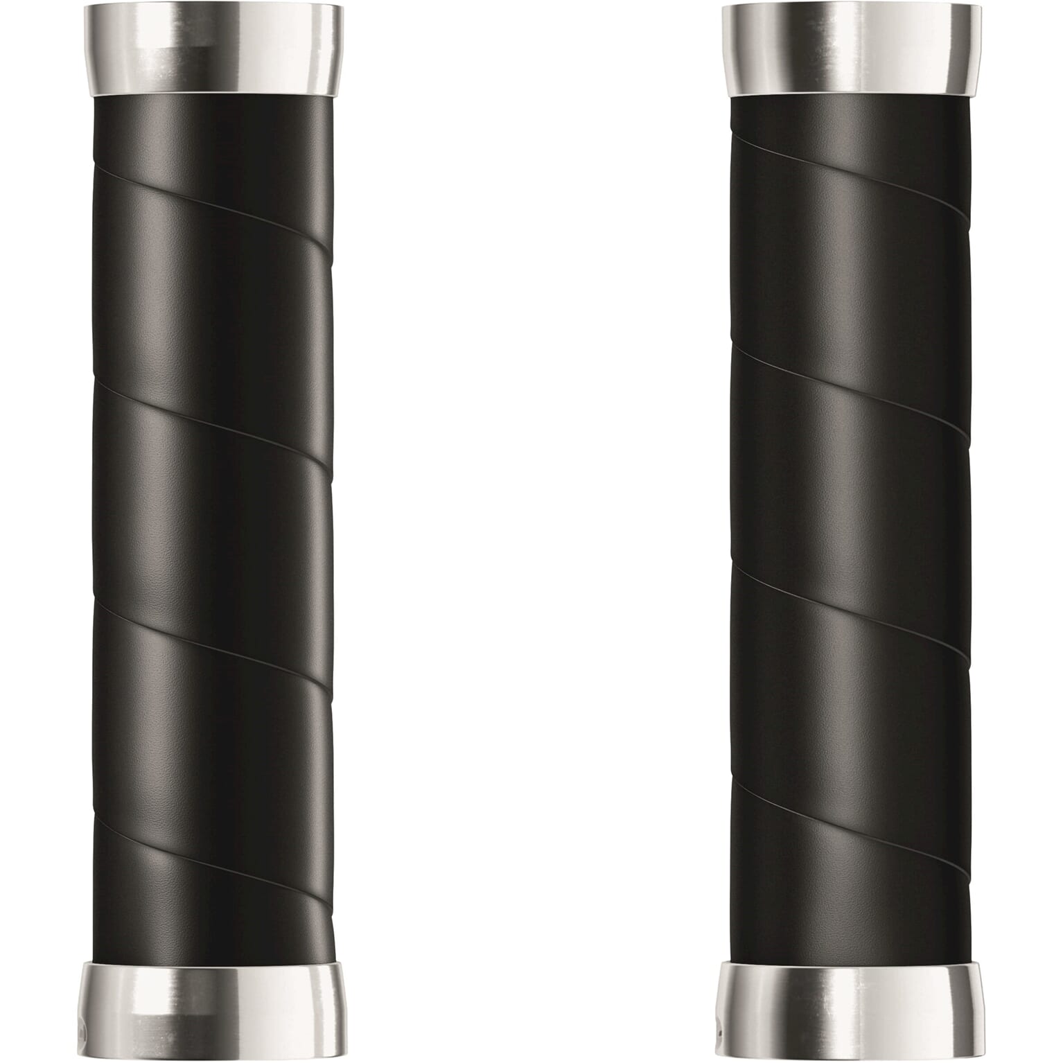 Brooks handvatten Slender Leather grips 130mm black - Image 3