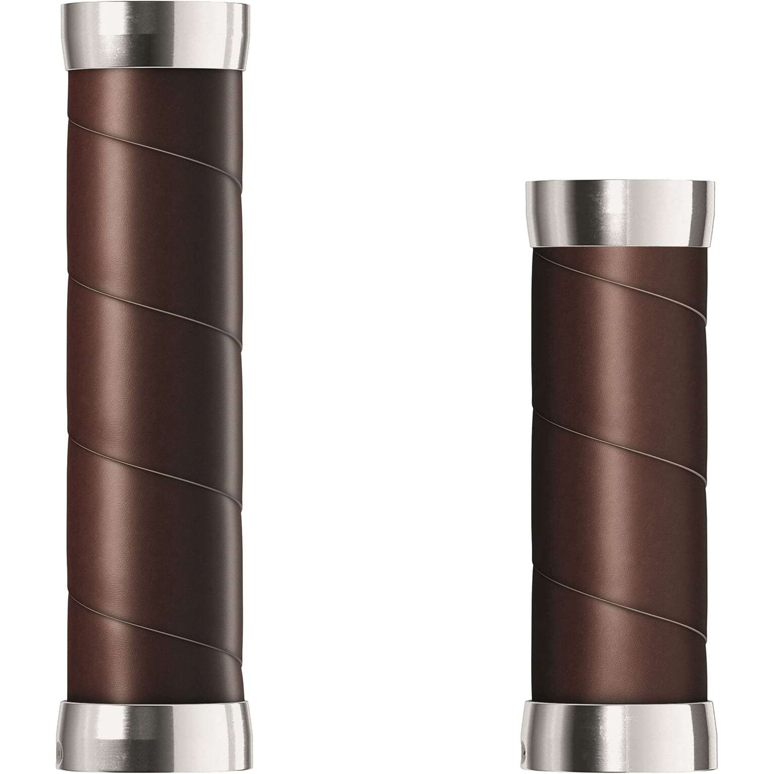 Brooks handvatten Slender Leather grips 100/130mm a. brown - Image 3