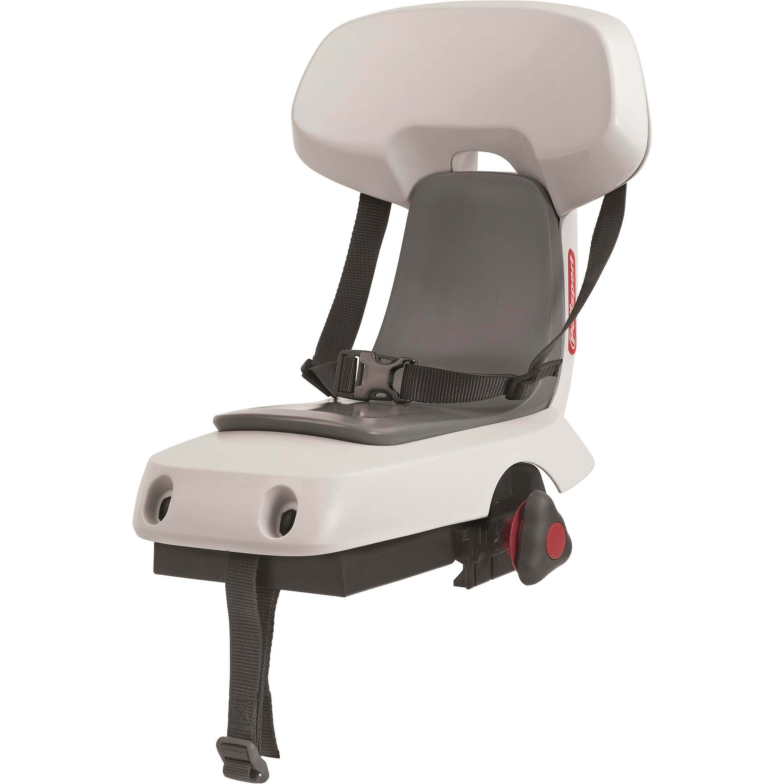 Polisport achterzitje Guppy Junior cool grey / dark grey