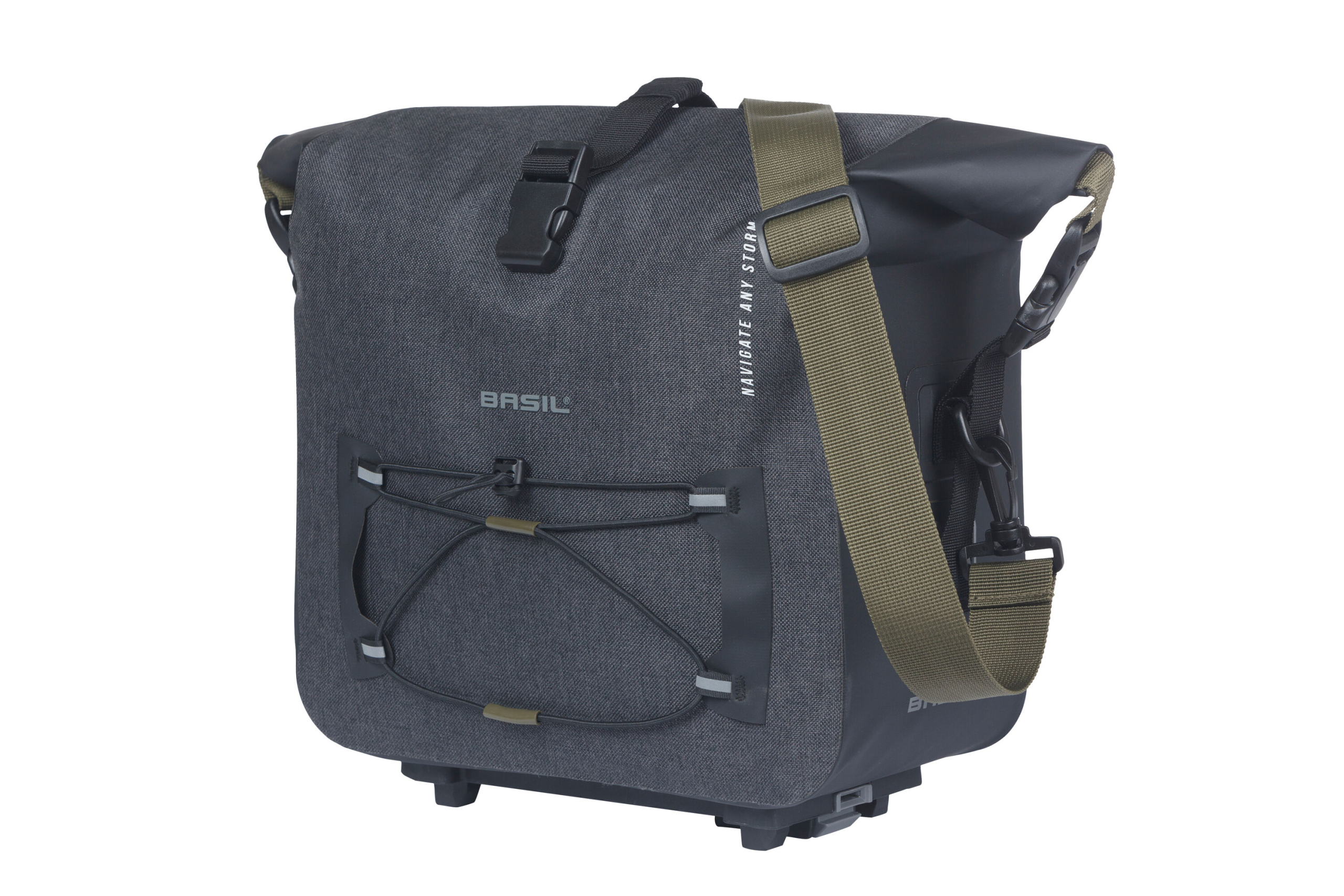 Basil dragertas Navigator storm zwart MIK 13L