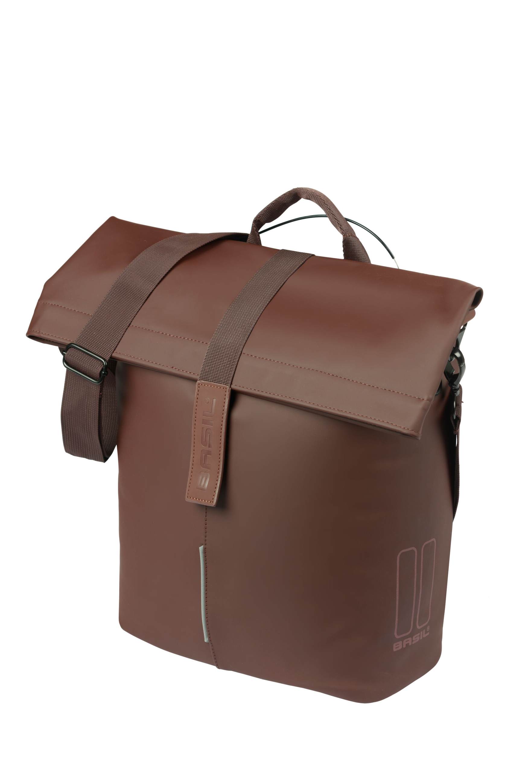 Basil shoppertas City MIK Studs bruin 14-16L