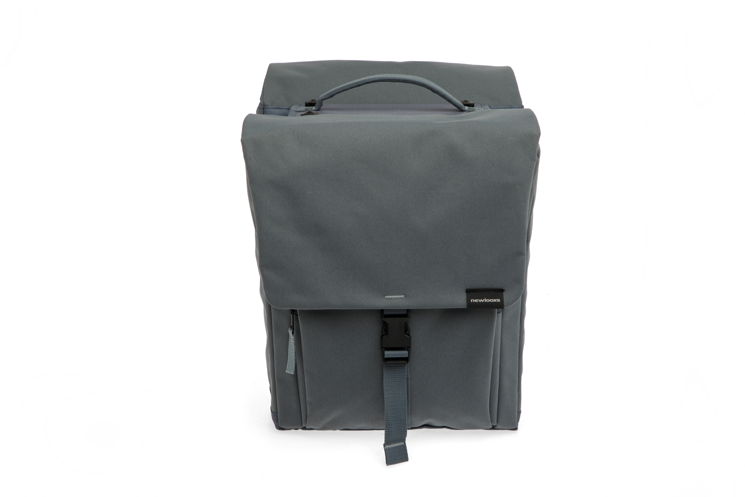 New Looxs fietstas dubbel Tulum grey green MIK 32L