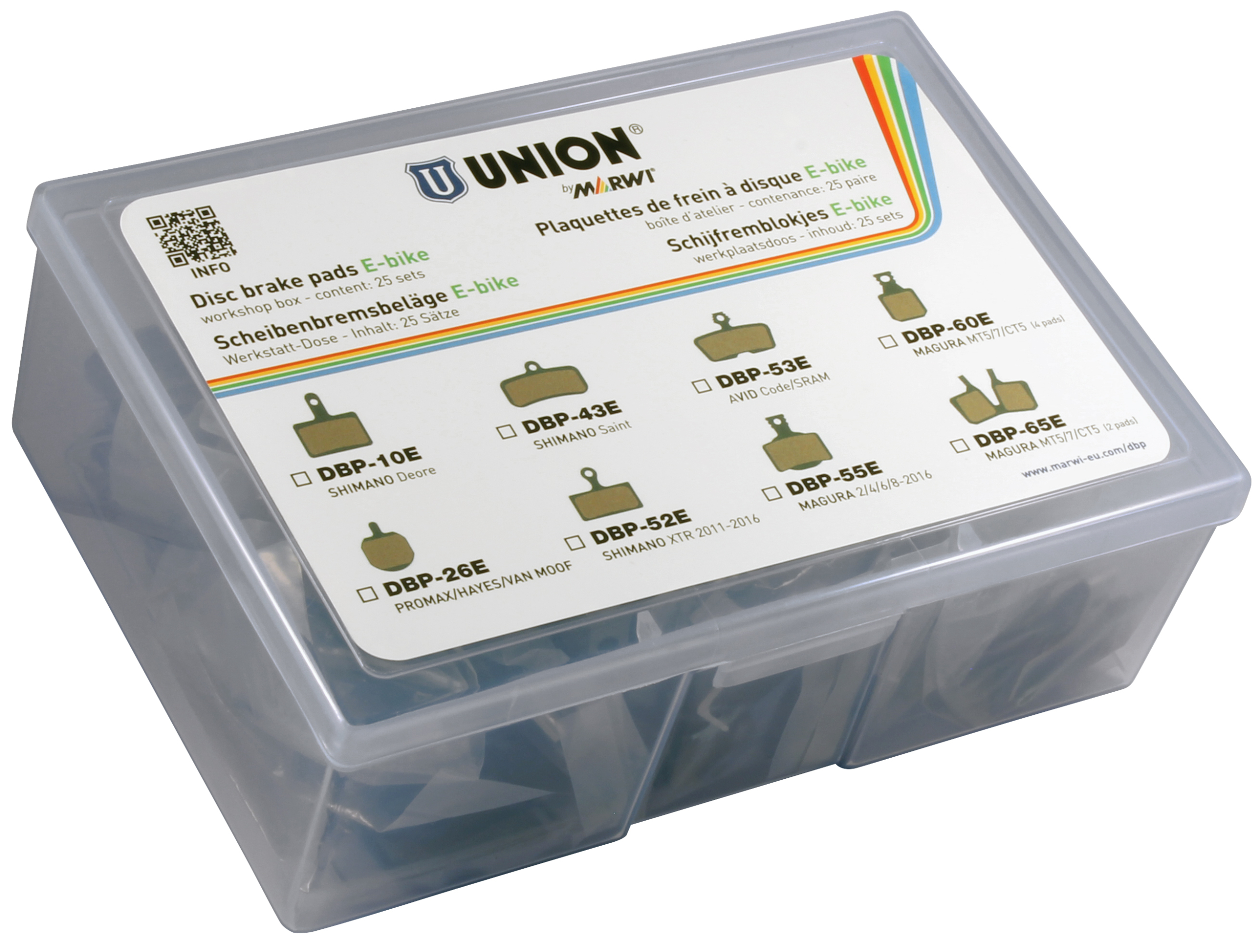 Union schijfremblok DBP-52E Shimano XTR2011 WP (25)