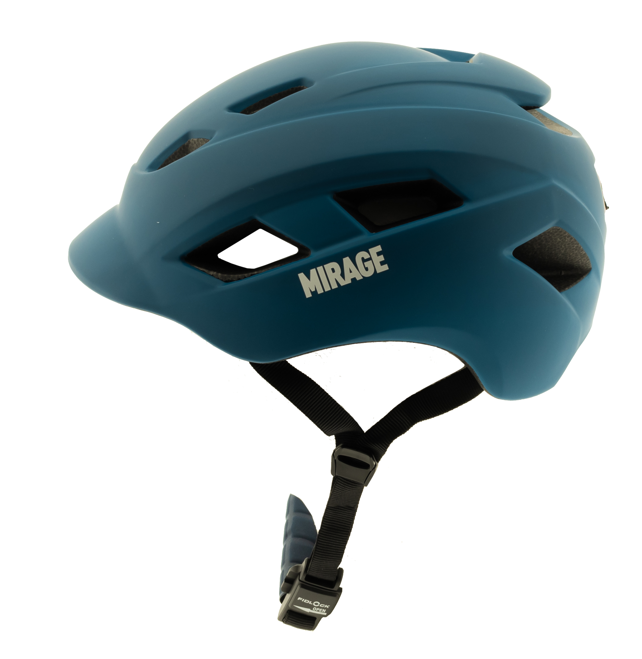 Mirage helm City/E-bike mat blauw M 55-58cm