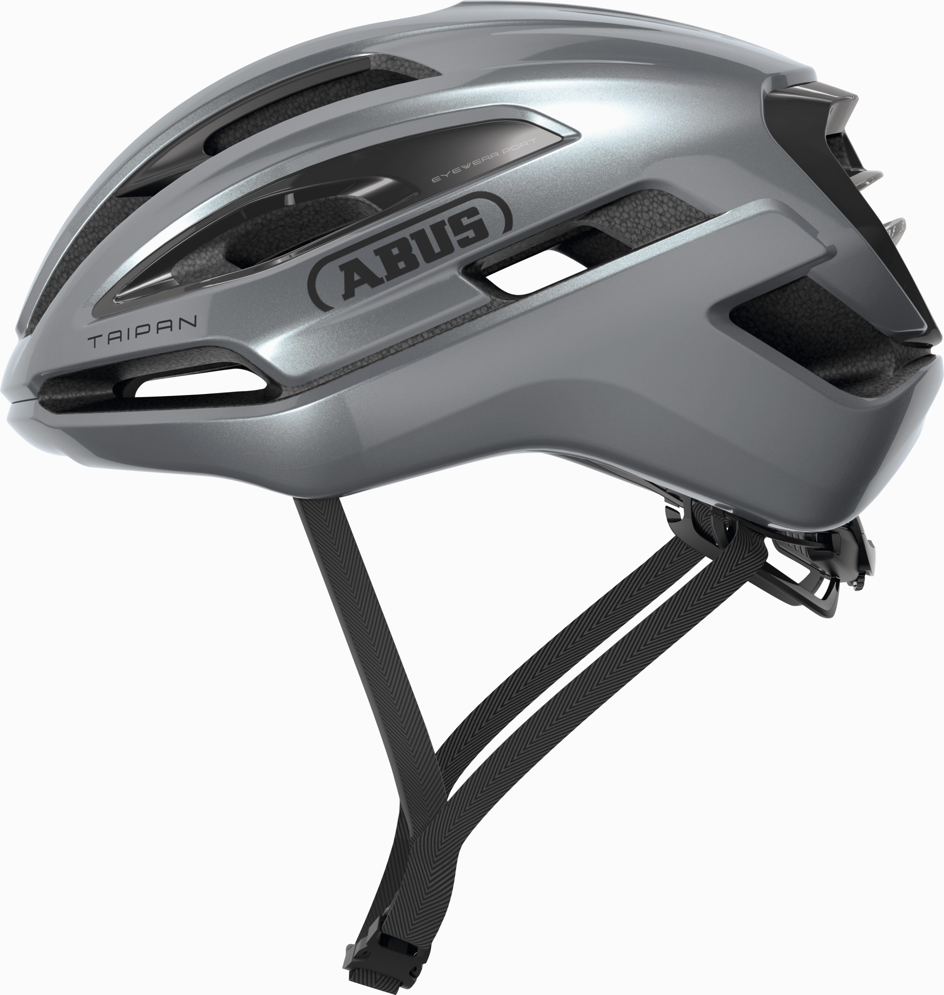 Abus helm Taipan graphite silver M 54-58cm