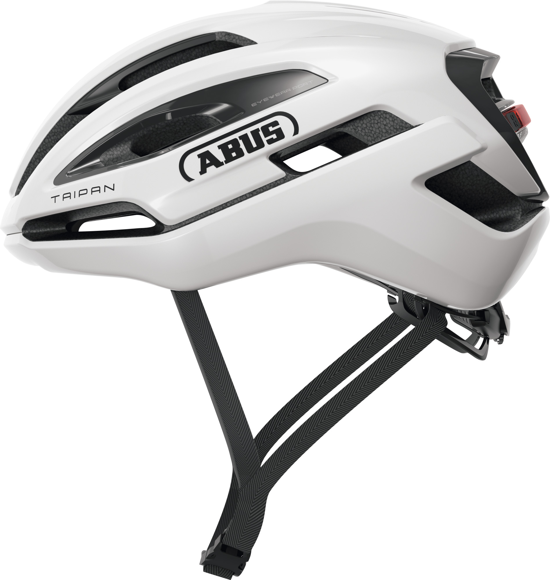 Abus helm Taipan LED shiny white S 51-55cm