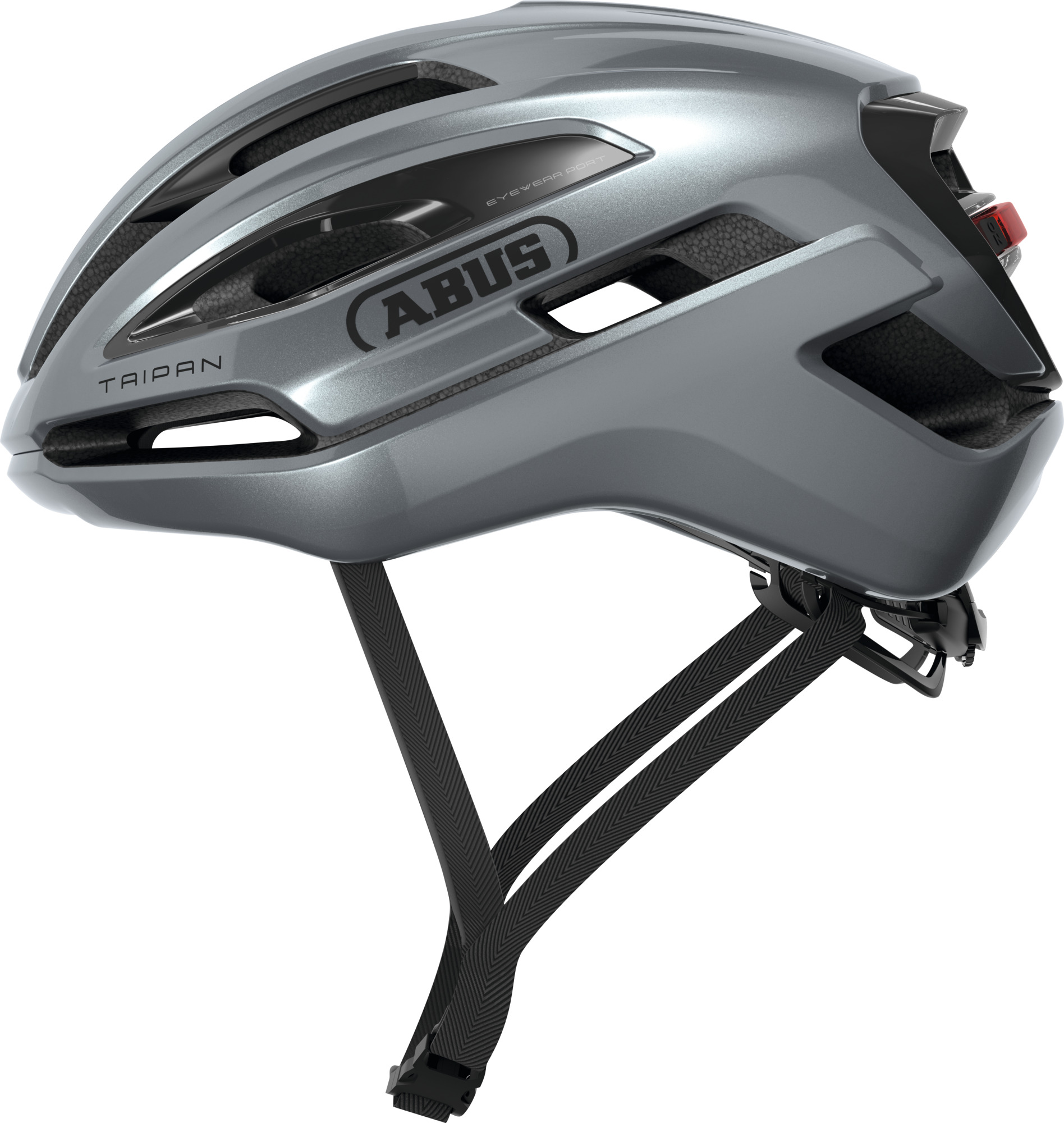 Abus helm Taipan LED graphite silver M 54-58cm