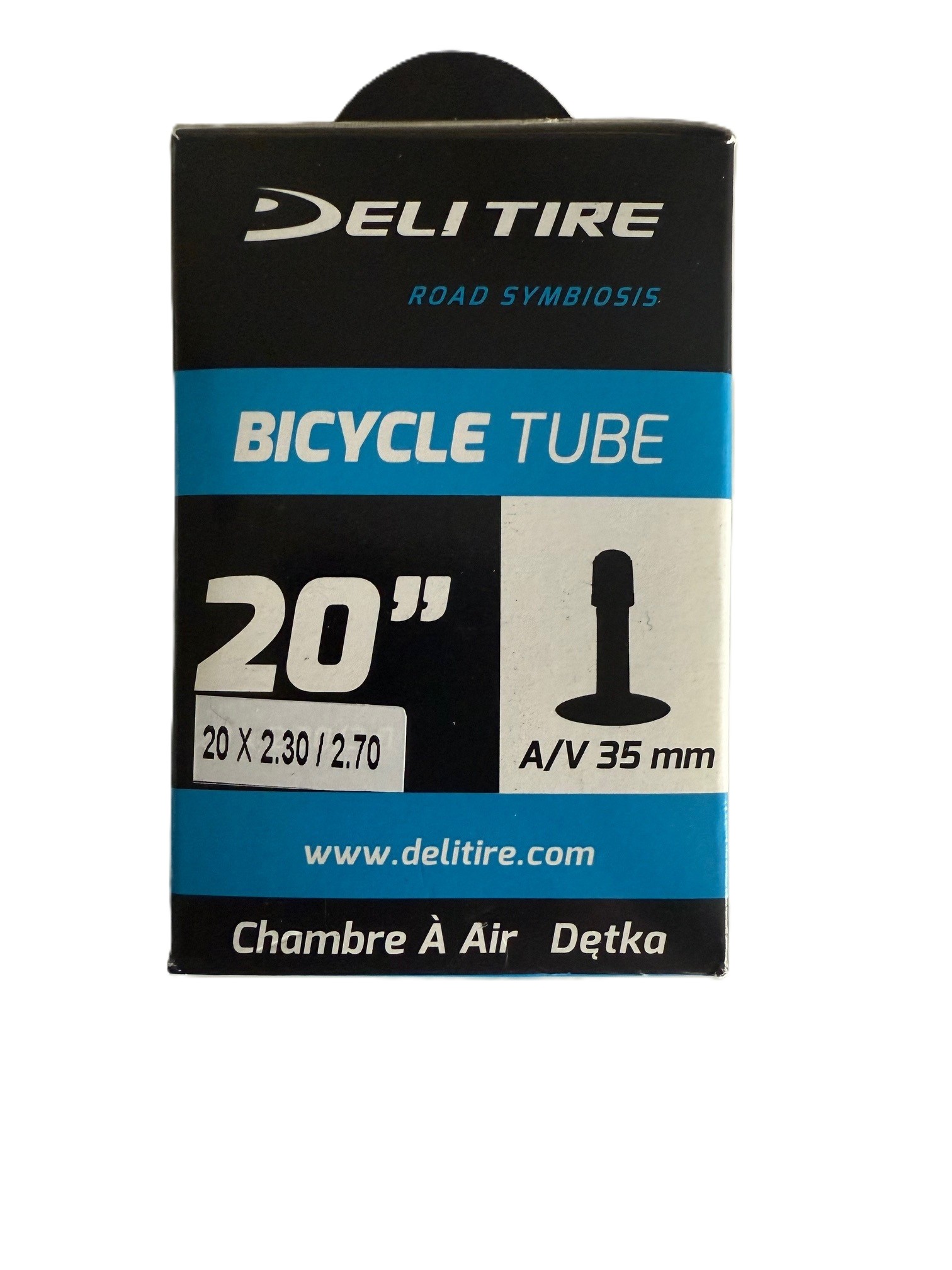Deli Tire binnenband Deli-Very 20 x 2.30-2.70 AV 35mm