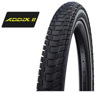 Schwalbe buitenband Pick-Up Perf SD Twinskin 24 x 2.60 zw reflectie