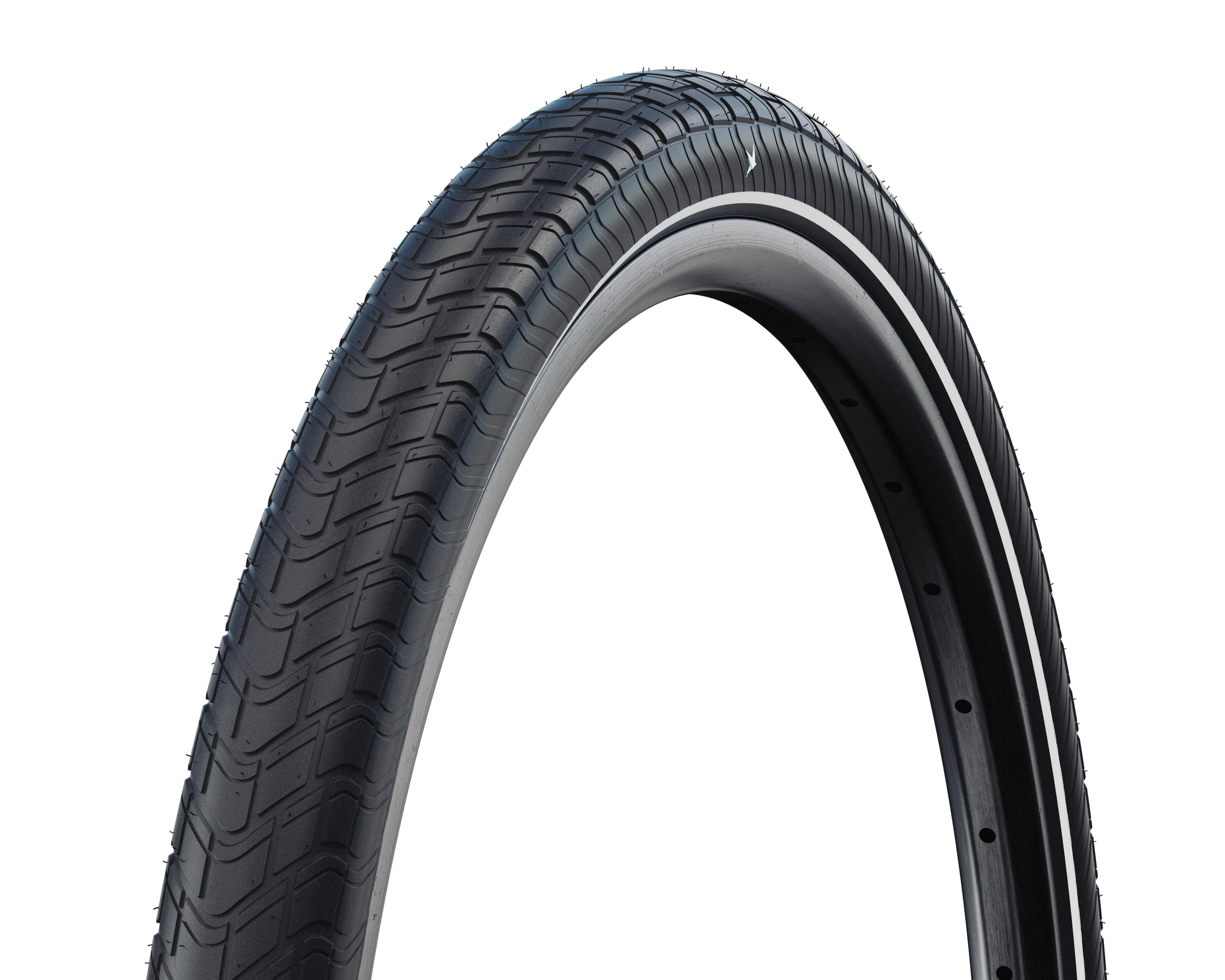 Schwalbe buitenband Motion Big Apple 16 x 2.00 zw reflectie