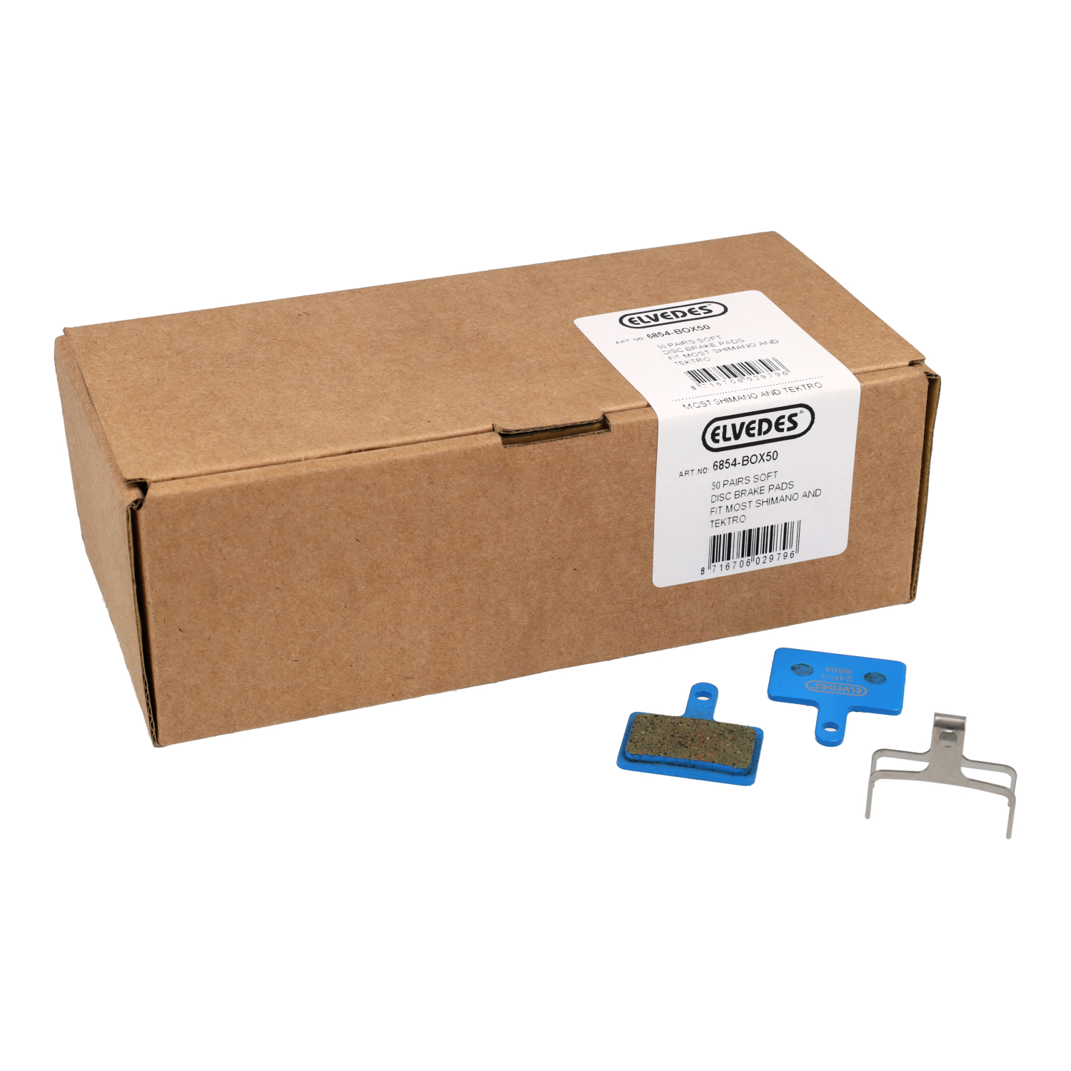 Elvedes schijfremblok Shimano BR-M525 organic (50)
