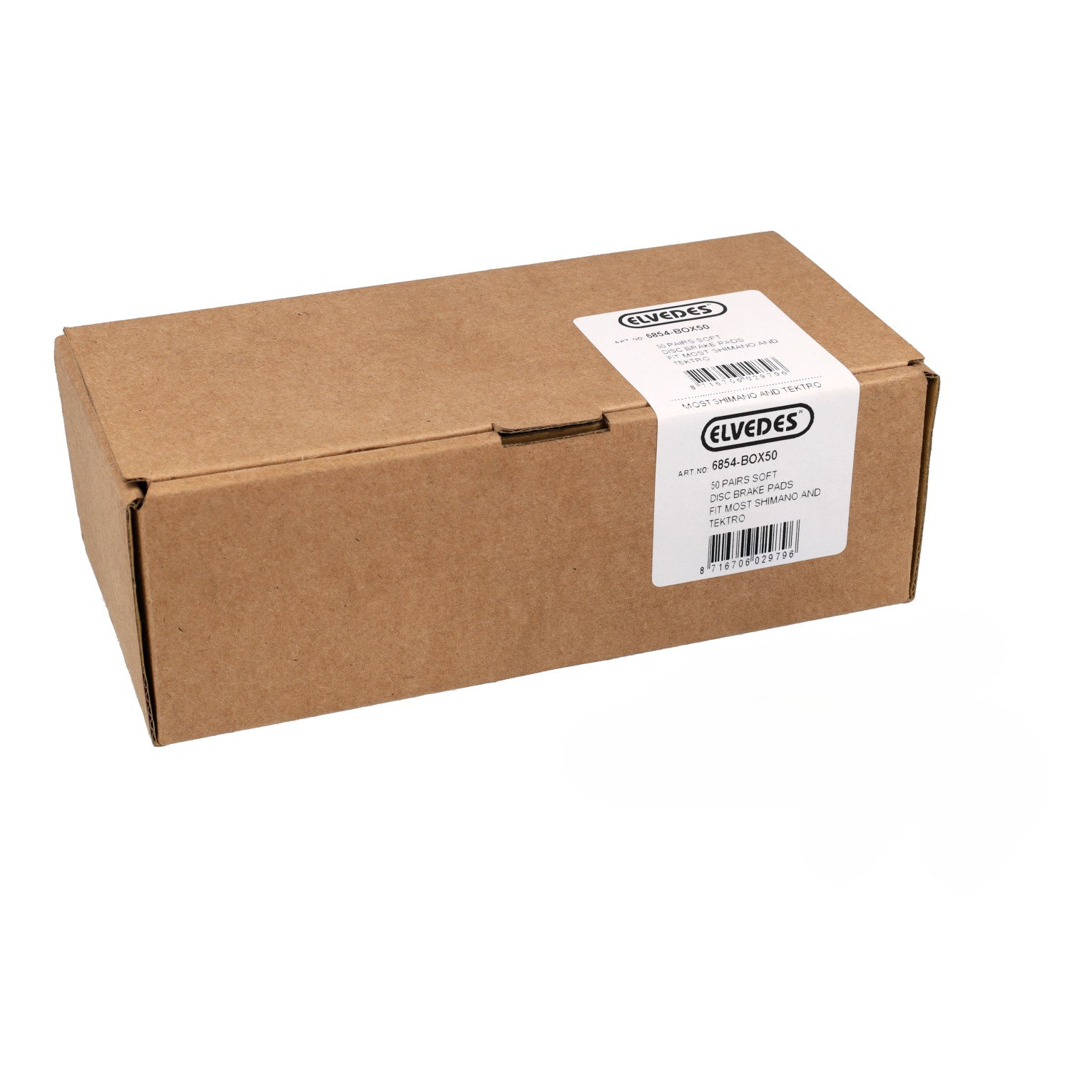 Elvedes schijfremblok Shimano BR-M525 metallic carbon (50)