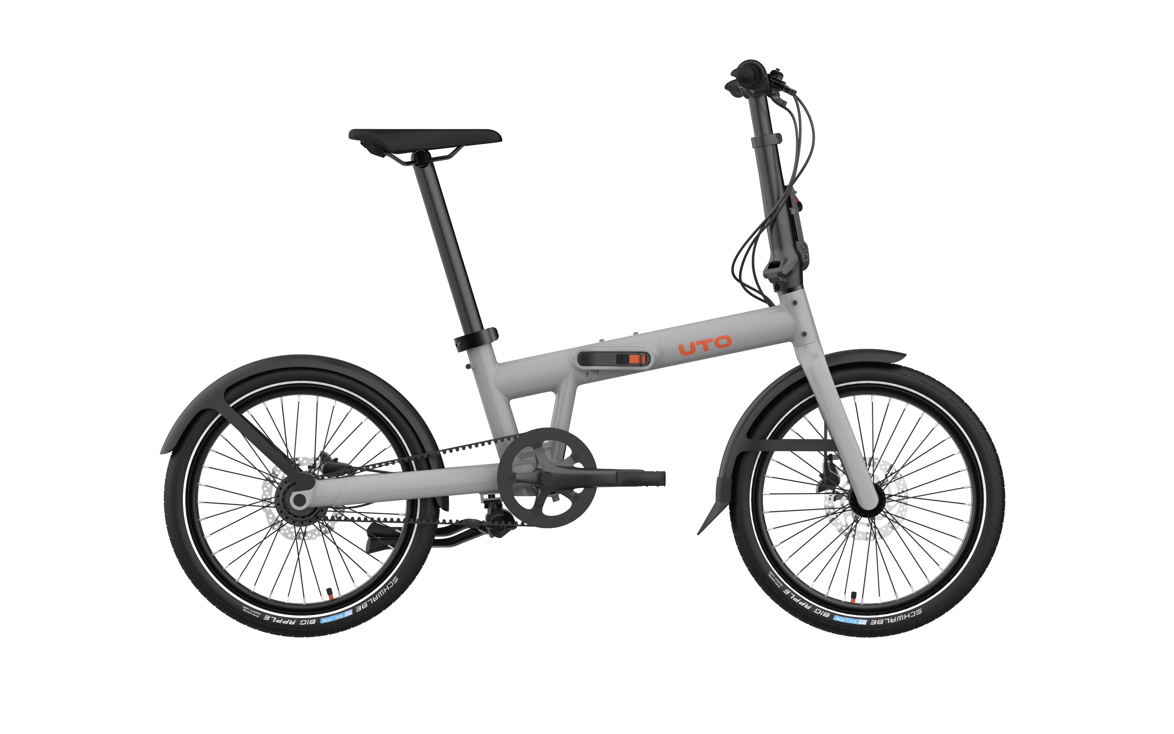 UTO vouwfiets PRO20 NE v0 grijs