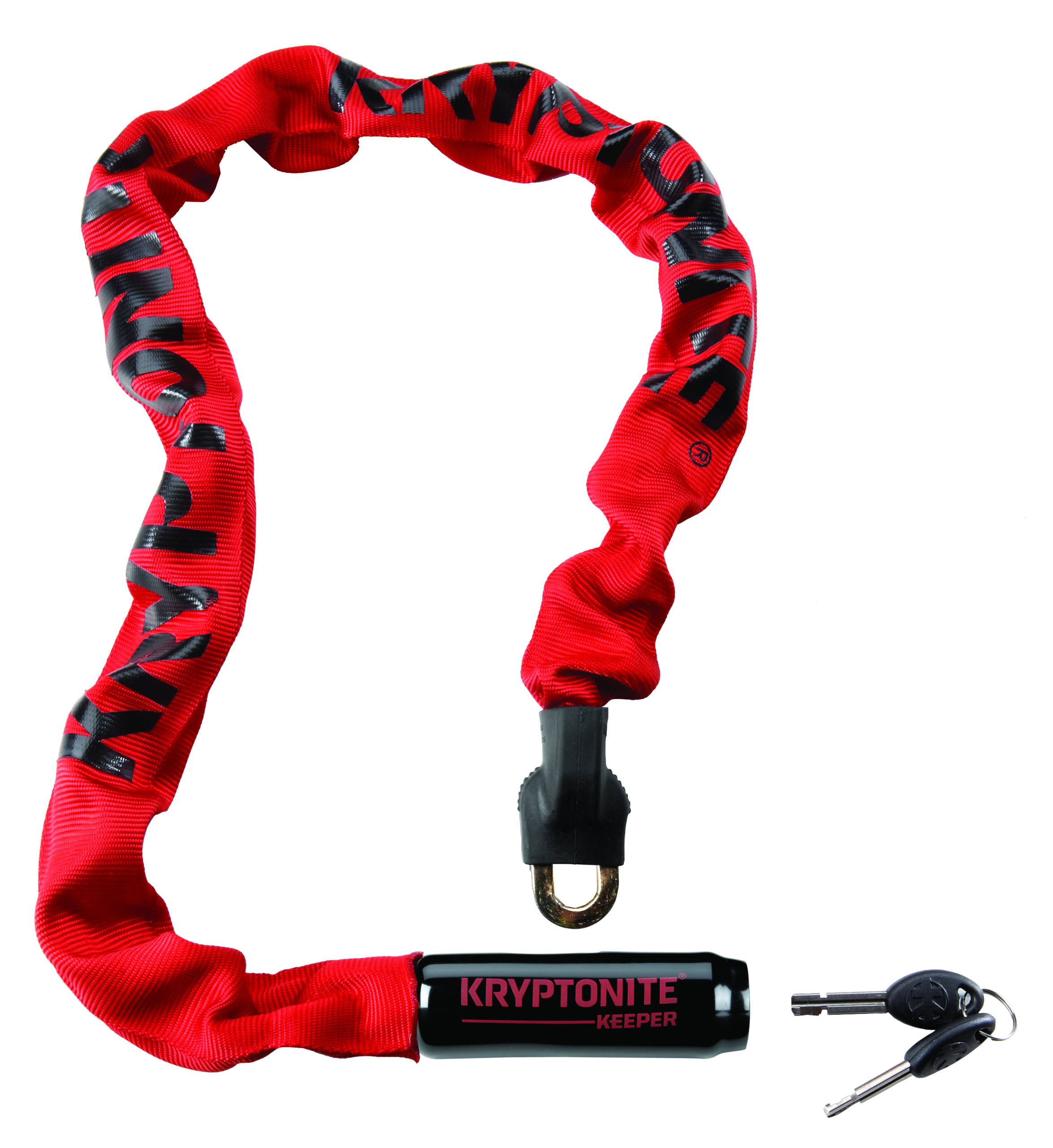 Kryptonite kettingslot Keeper 785 rood