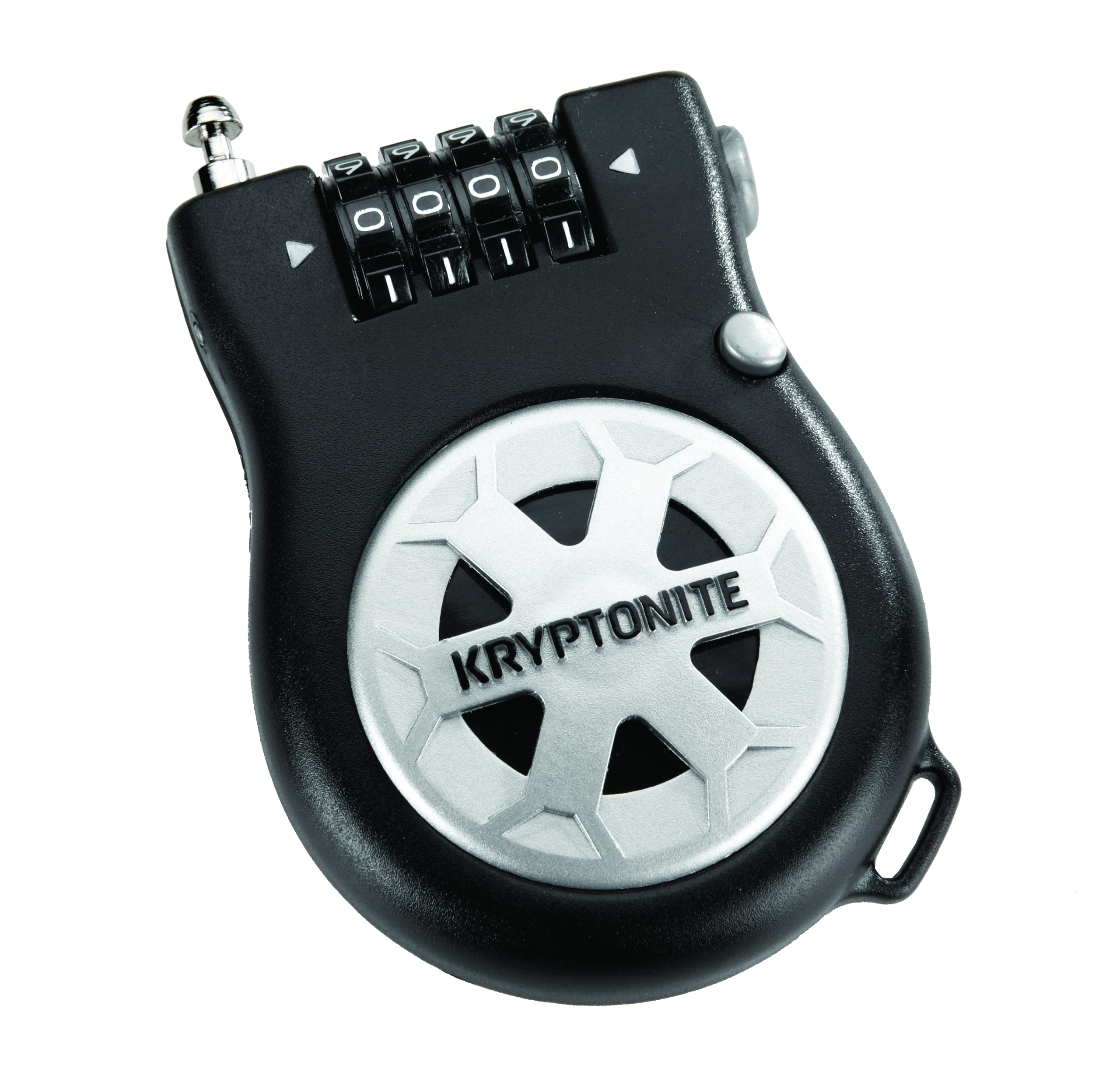Kryptonite kabelslot code R2 Retractor Combo