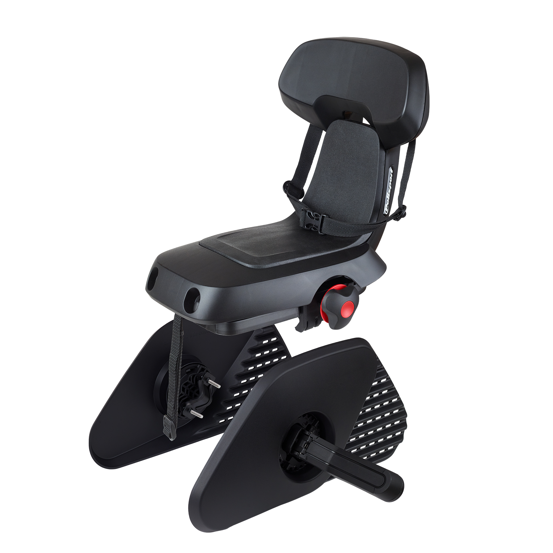 Polisport achterzitje Guppy Junior zwart