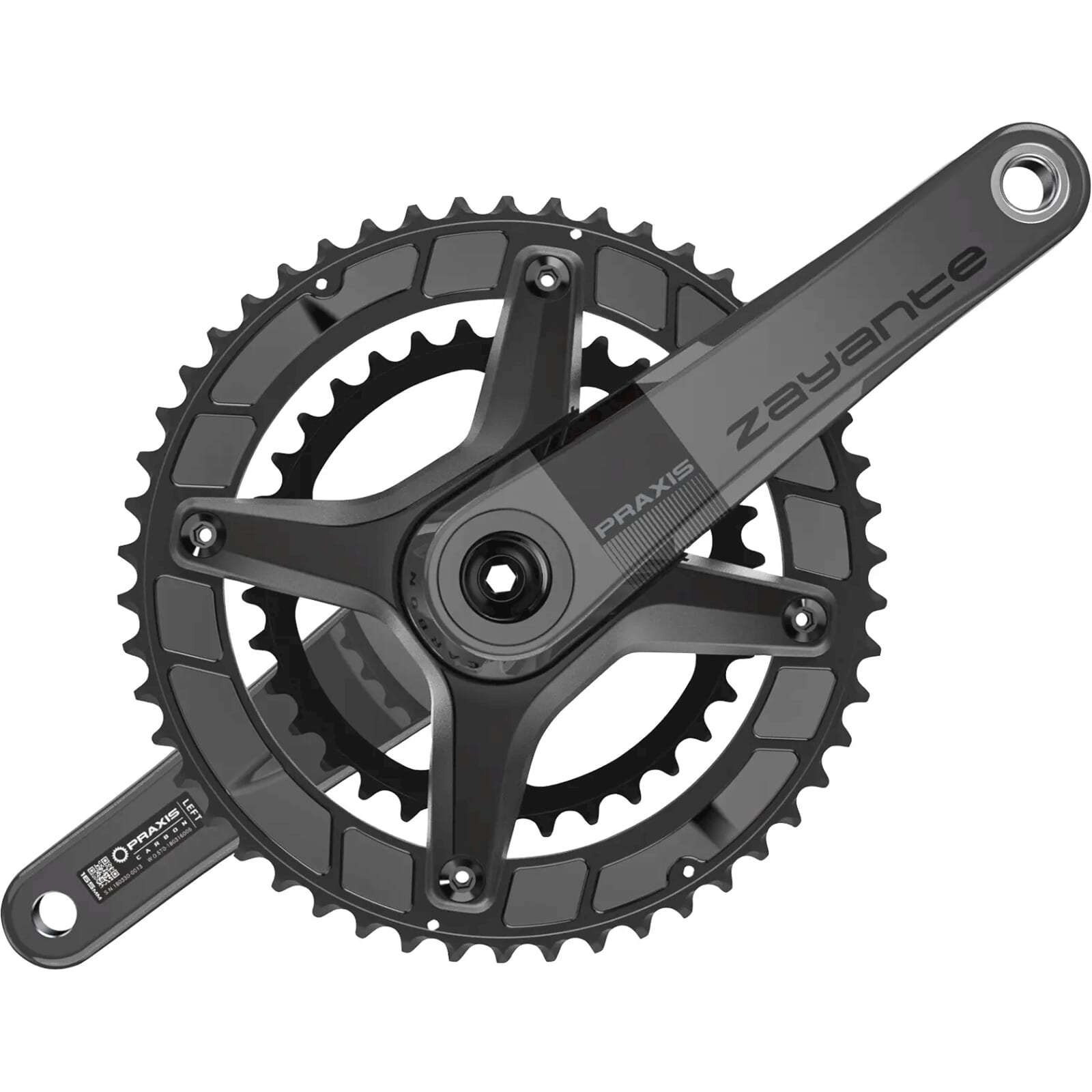 Praxis crankstel Zayante GR carbon M30 172.5 48/32T 10-12sp