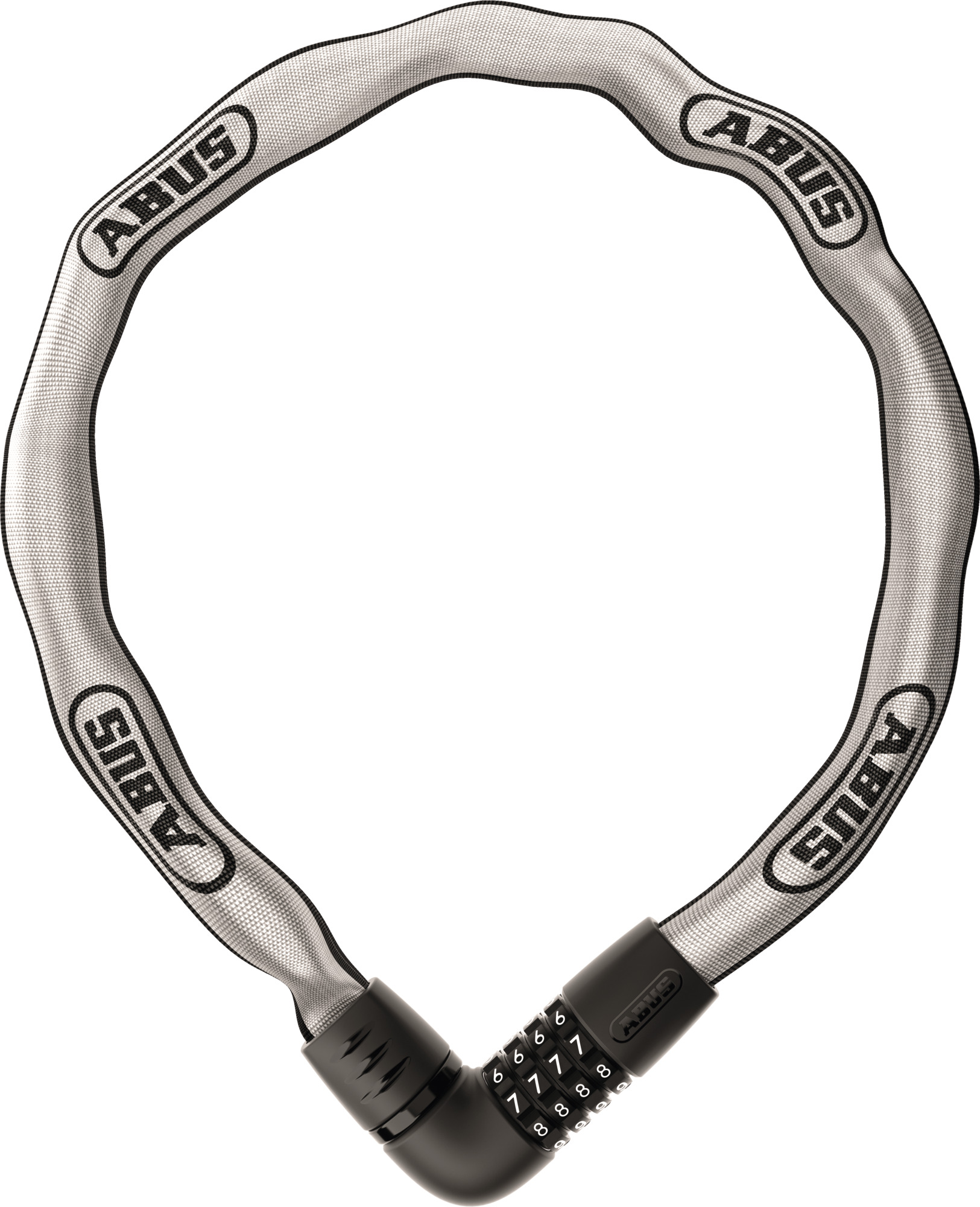 Abus kettingslot code Tresor 6807C/110 refelctive