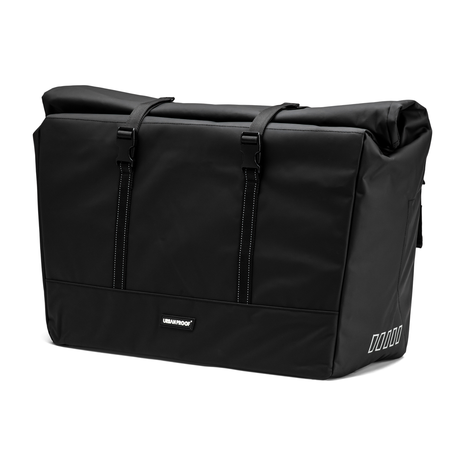 Urban Proof fietstas Longtail 60L recycled zwart